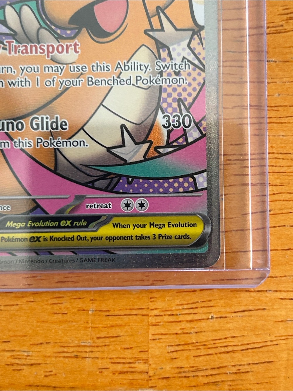 New! Pokemon Mega Dragonite EX Full Art - Gold, Blue, Pink (Ascended Hero’s) - Picture 4 of 9